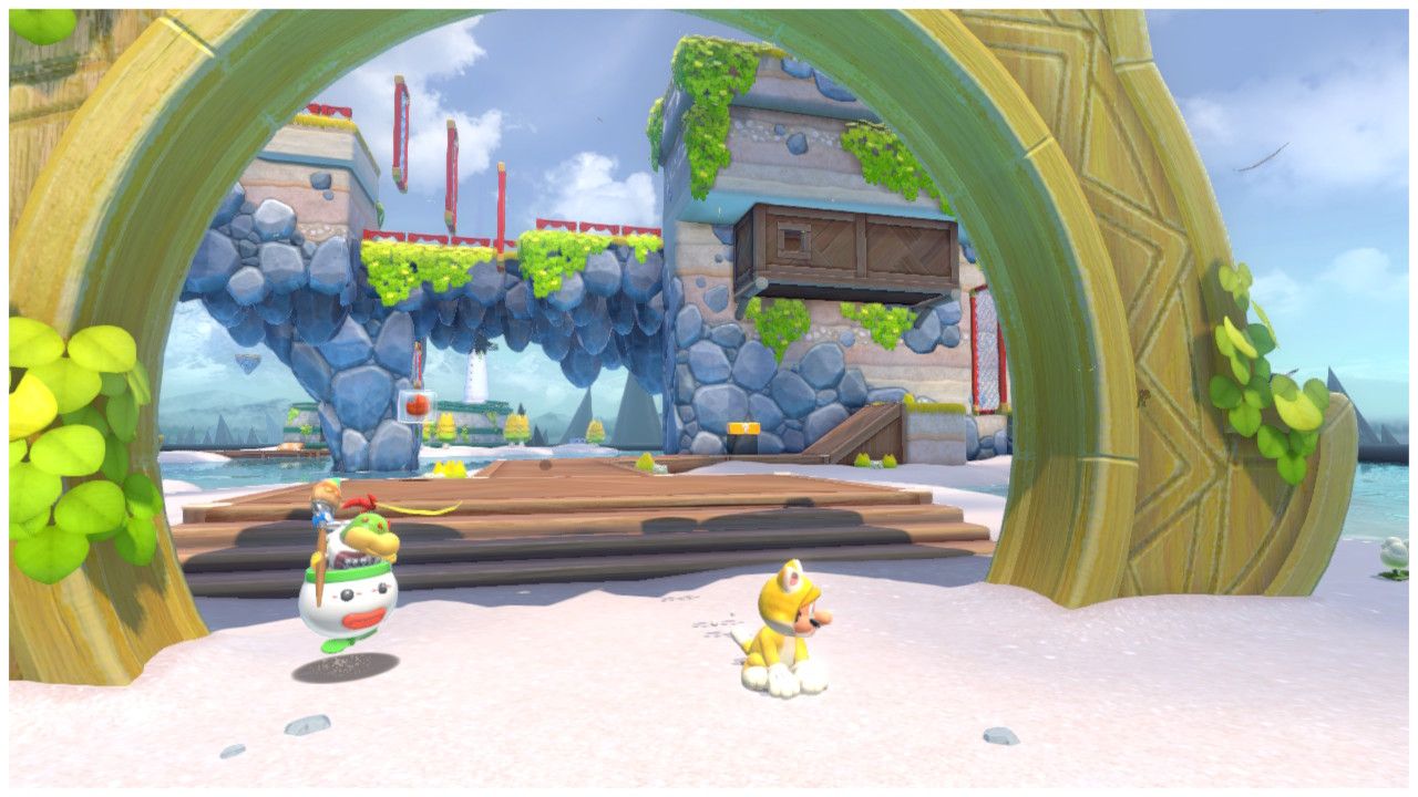Scamper Shores Cat Shine Shard locations Bowser's Fury guide