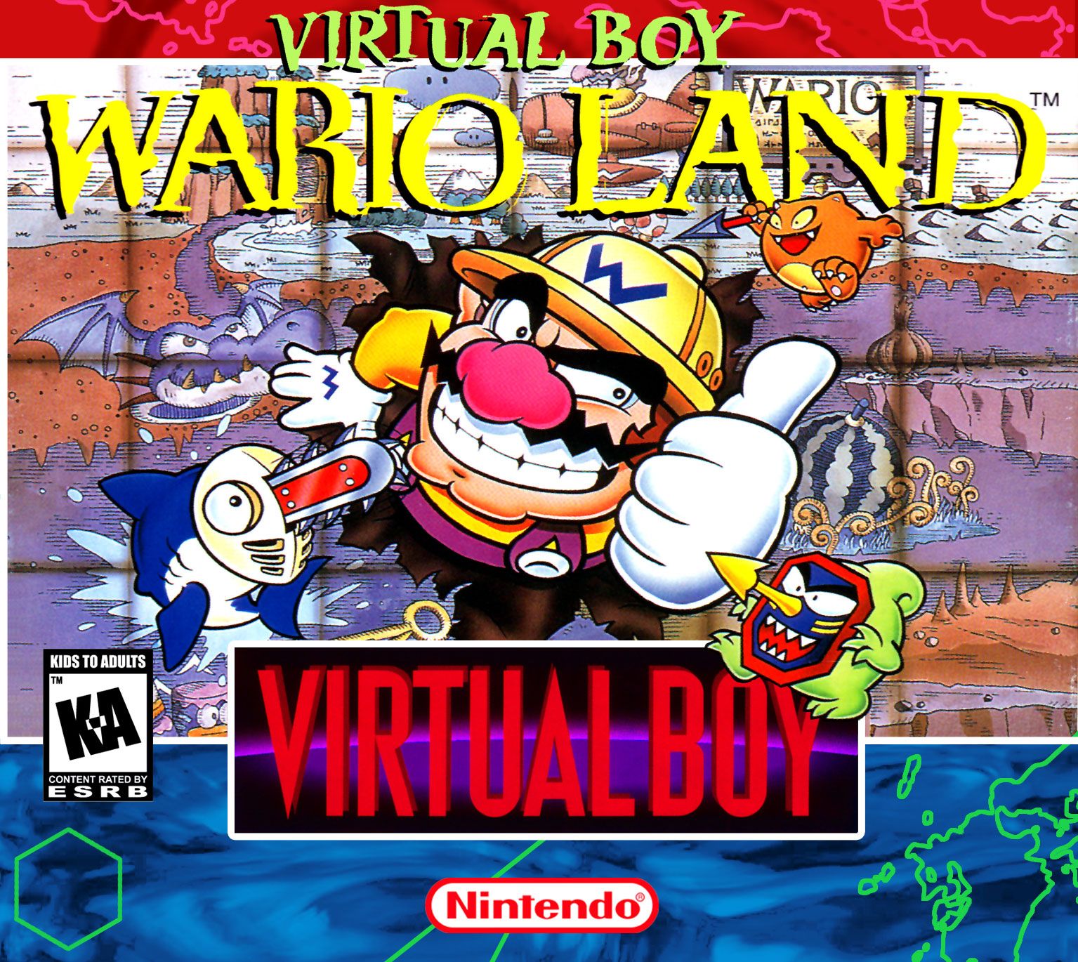 d*e様 WARIO LAND VIRTUAL BOY ゲーム Virtual Boy Wario Land is a painful, nostalgic experience