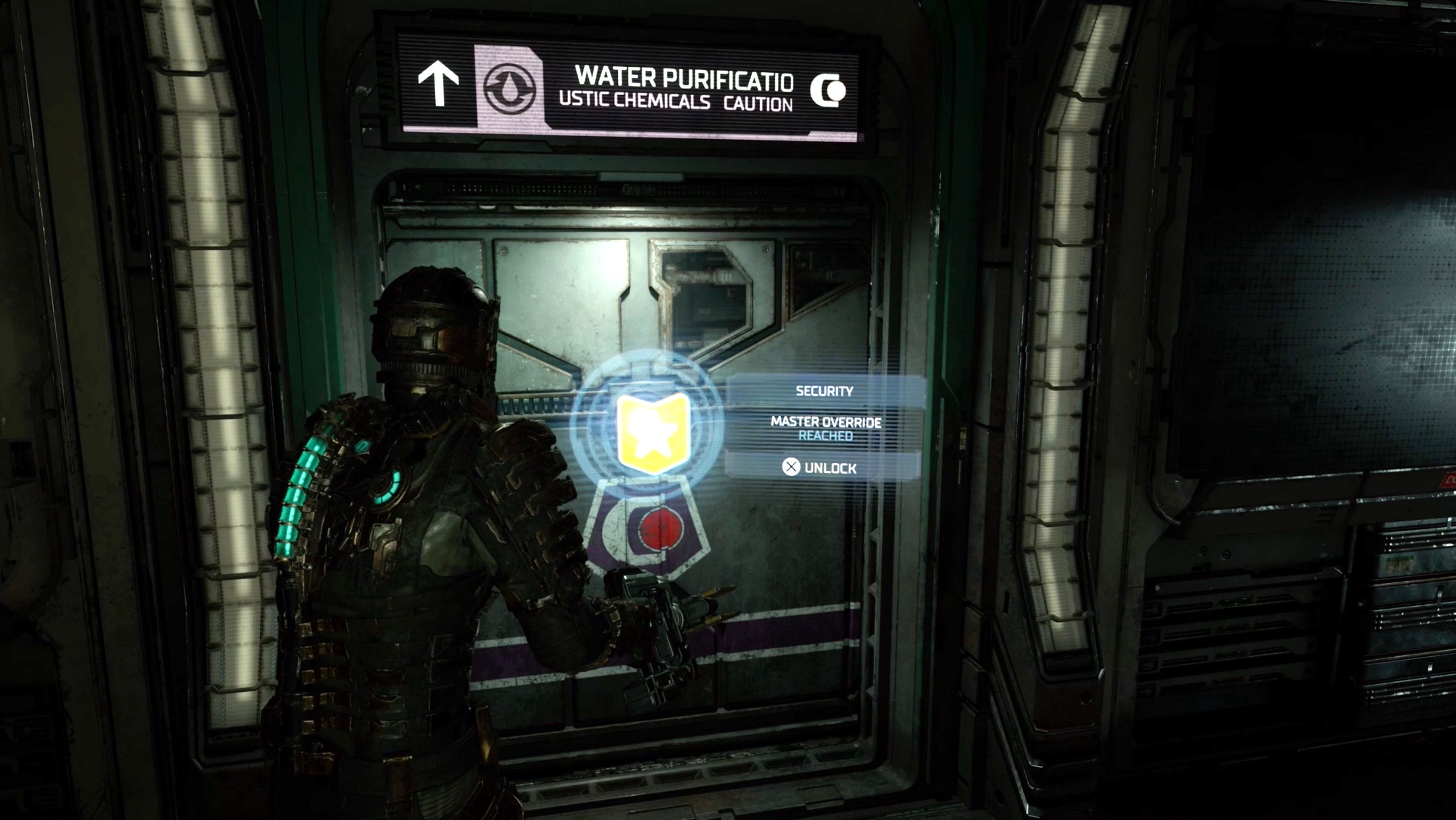 rental space unlock★ Dead Space remake master override locations and doors guide