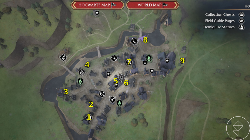Hogwarts Legacy All Demiguise Statue Locations In Hogwarts Hogsmeade hogwarts-legacy-all-demiguise-statue-locations-in-hogwarts-hogsmeade