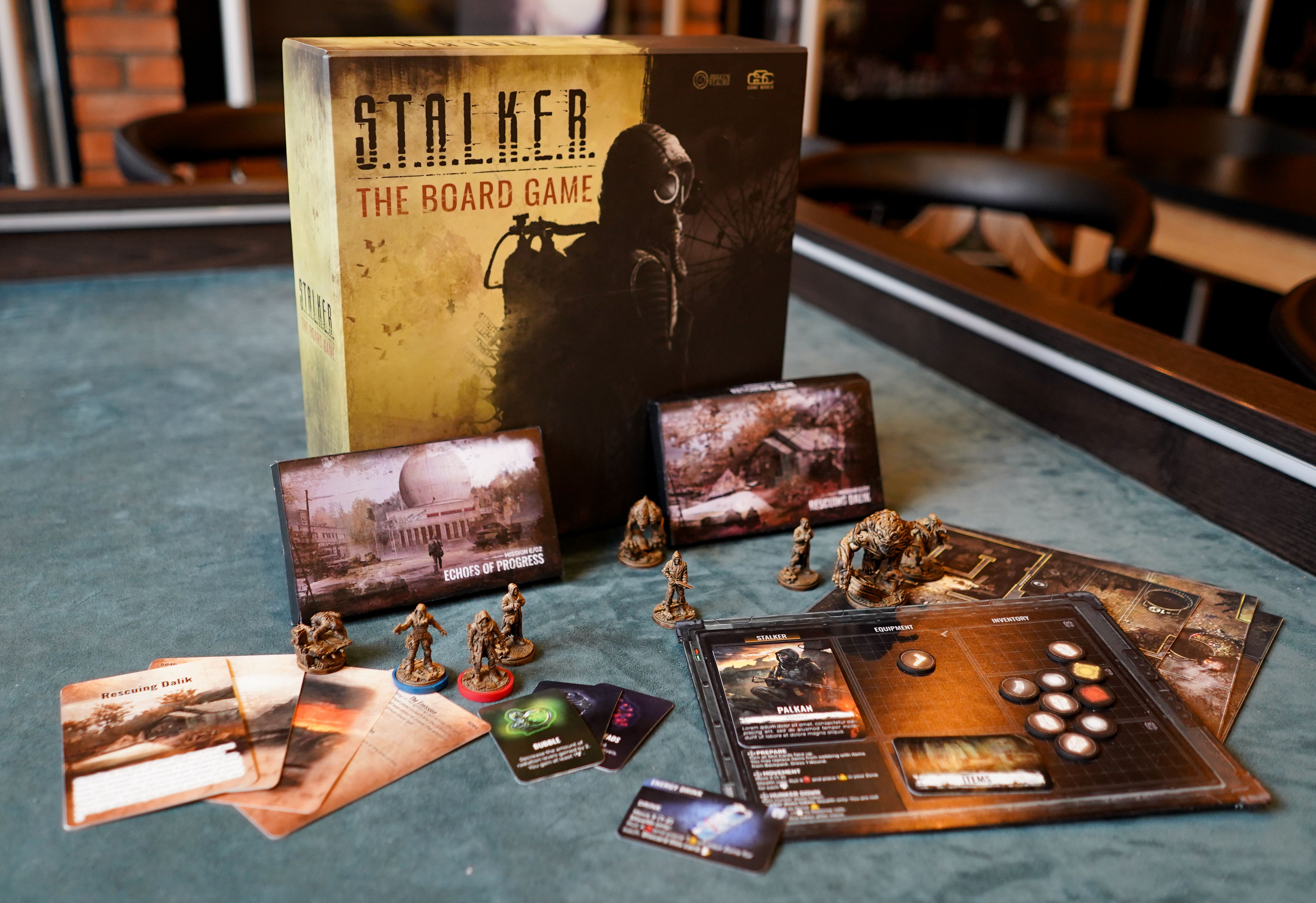 STALKER board game announced, from team behind Nemesis, ISS