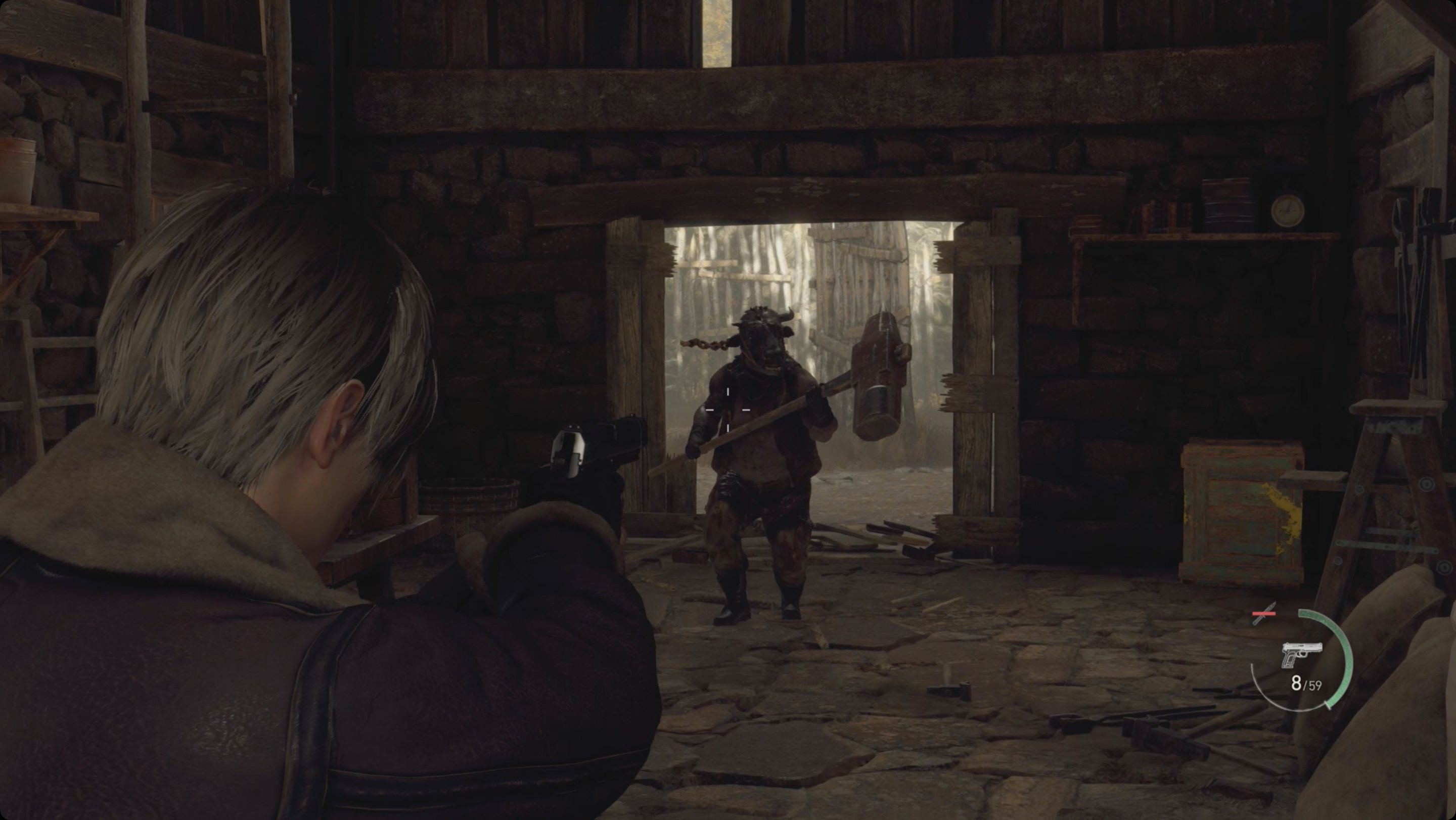 Chapter 1 guide (Village, Chainsaw Man) in Resident Evil 4 remake