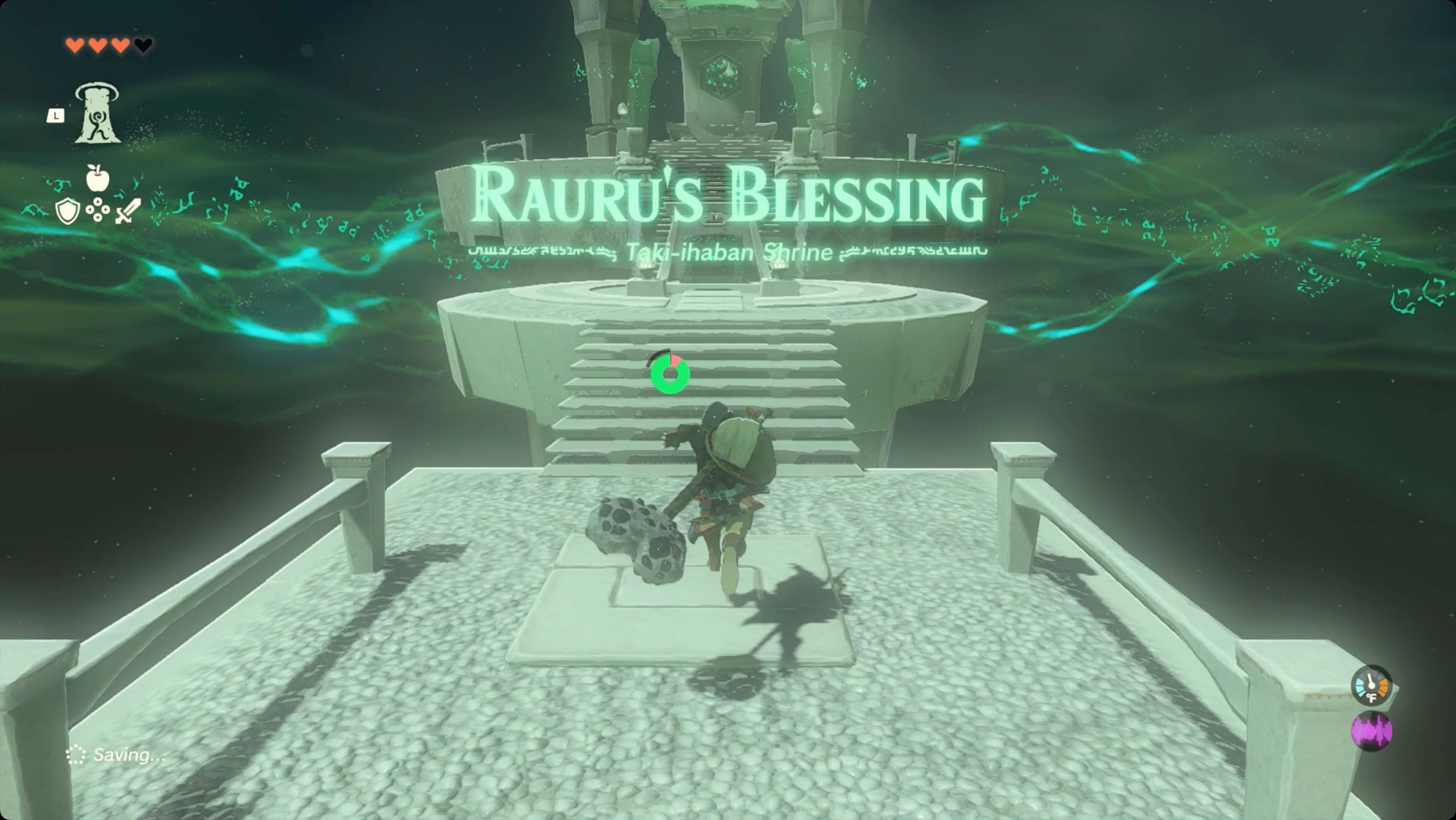 太陽の祠 Taki-ihaban Shrine location and walkthrough in Zelda: TOTK