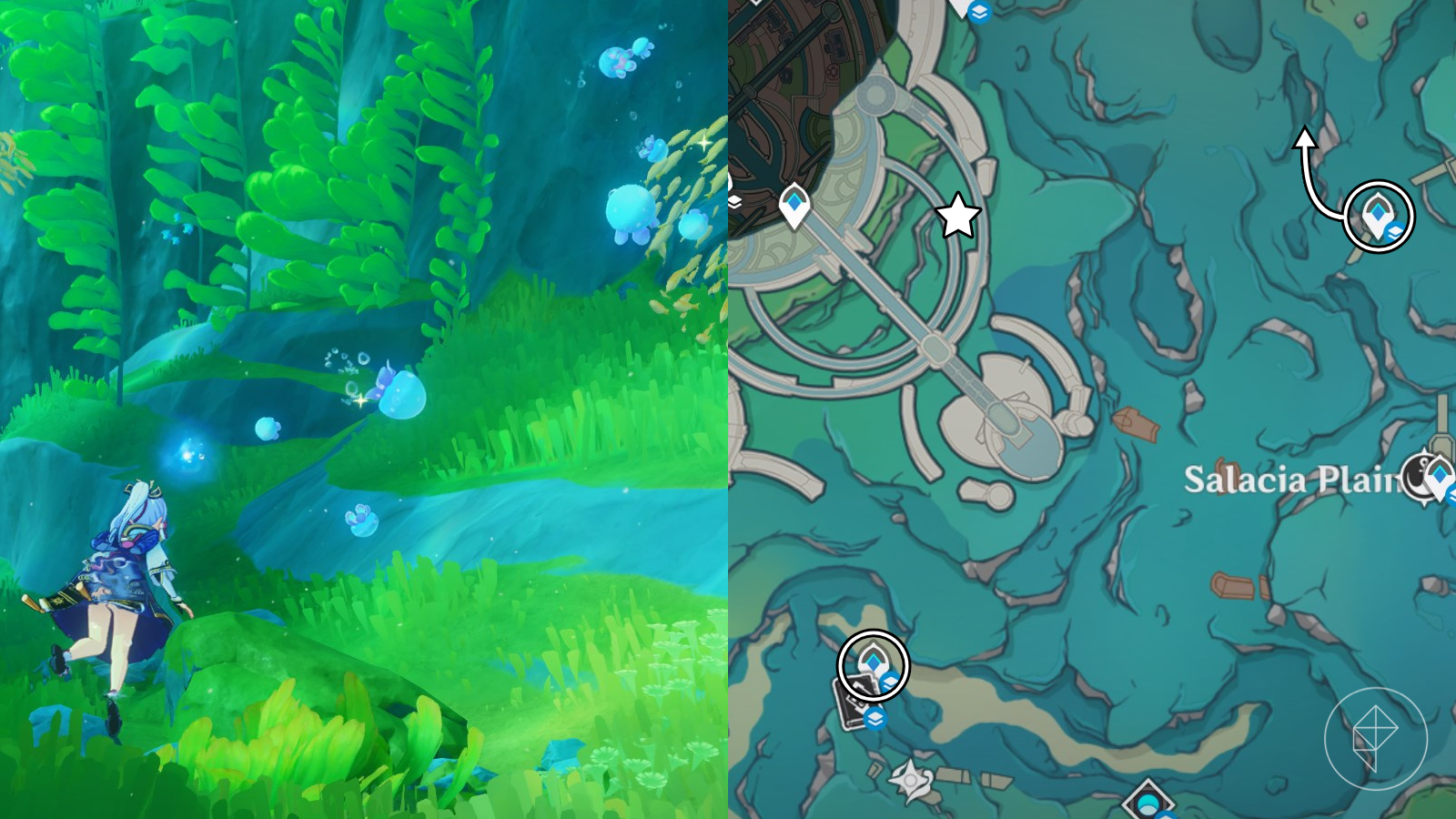 Where to find all the weapon blueprints in Fontaine in Genshin Impact