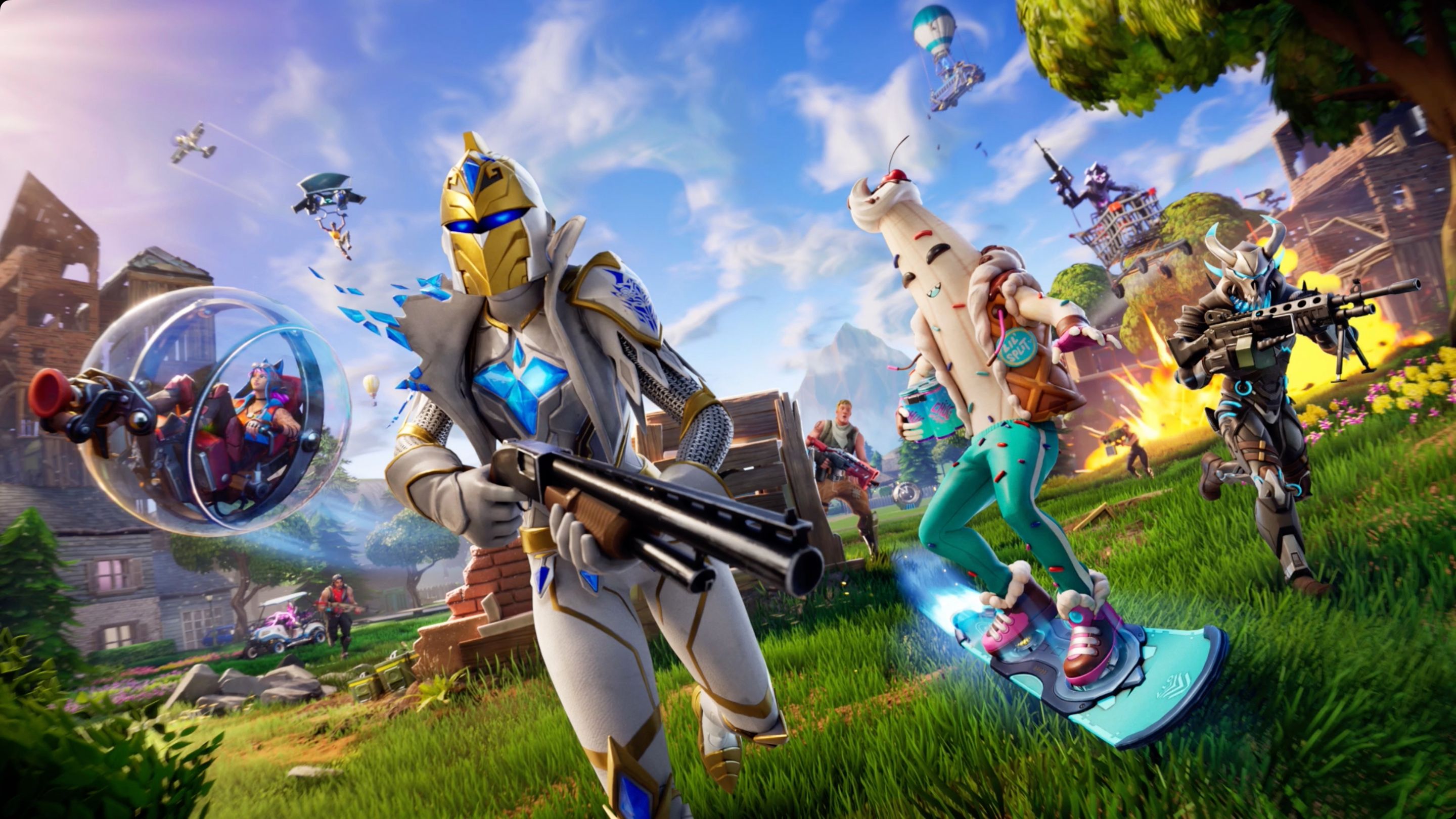 Fortnite OG Chapter 4 Season 5 new guns, weapons, vehicles and map list