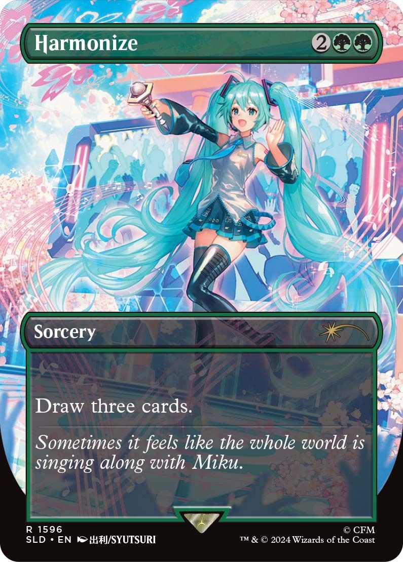 MTG 初音ミク 夏ver Secret Lair x Hatsune Miku Secret Lair x Hatsune Miku: Digital Sensation EN | Secret Lair