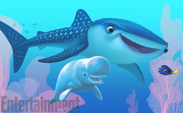 Work Dory Two new characters in Finding Dory revealed