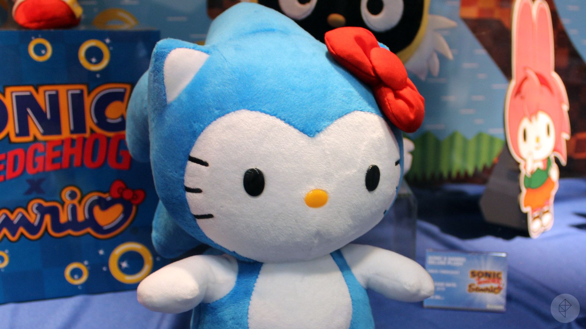 SONI HELLO KITTY キティ　ソニック　ぬいぐるみ SONIC THE HEDGEHOG x HELLO KITTY Collaboration Plush Doll