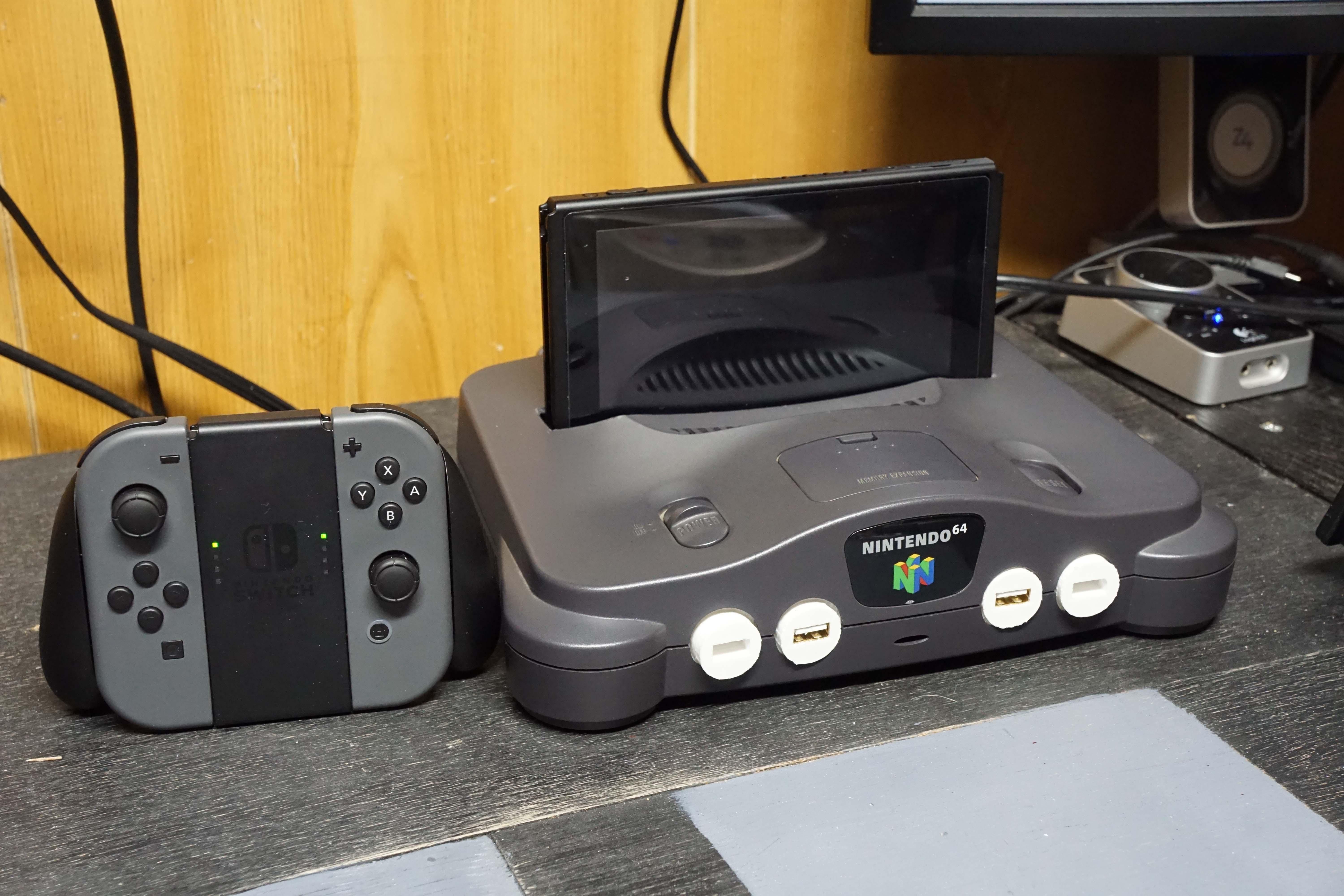 This Nintendo Switch dock mod is the ultimate nostalgia piece