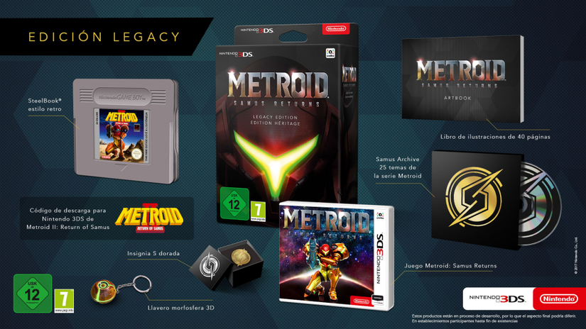 METROID: SAMUS RETURNS 欧州版 Europe gets a way superior Metroid: Samus Returns special