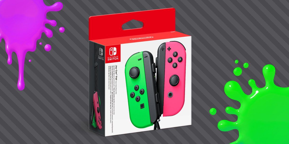 Nintendo Switch ネオンピンク/グリーン Splatoon 2付き Nintendo Switch Splatoon 2 Console Bundle NIB Mint Brand New