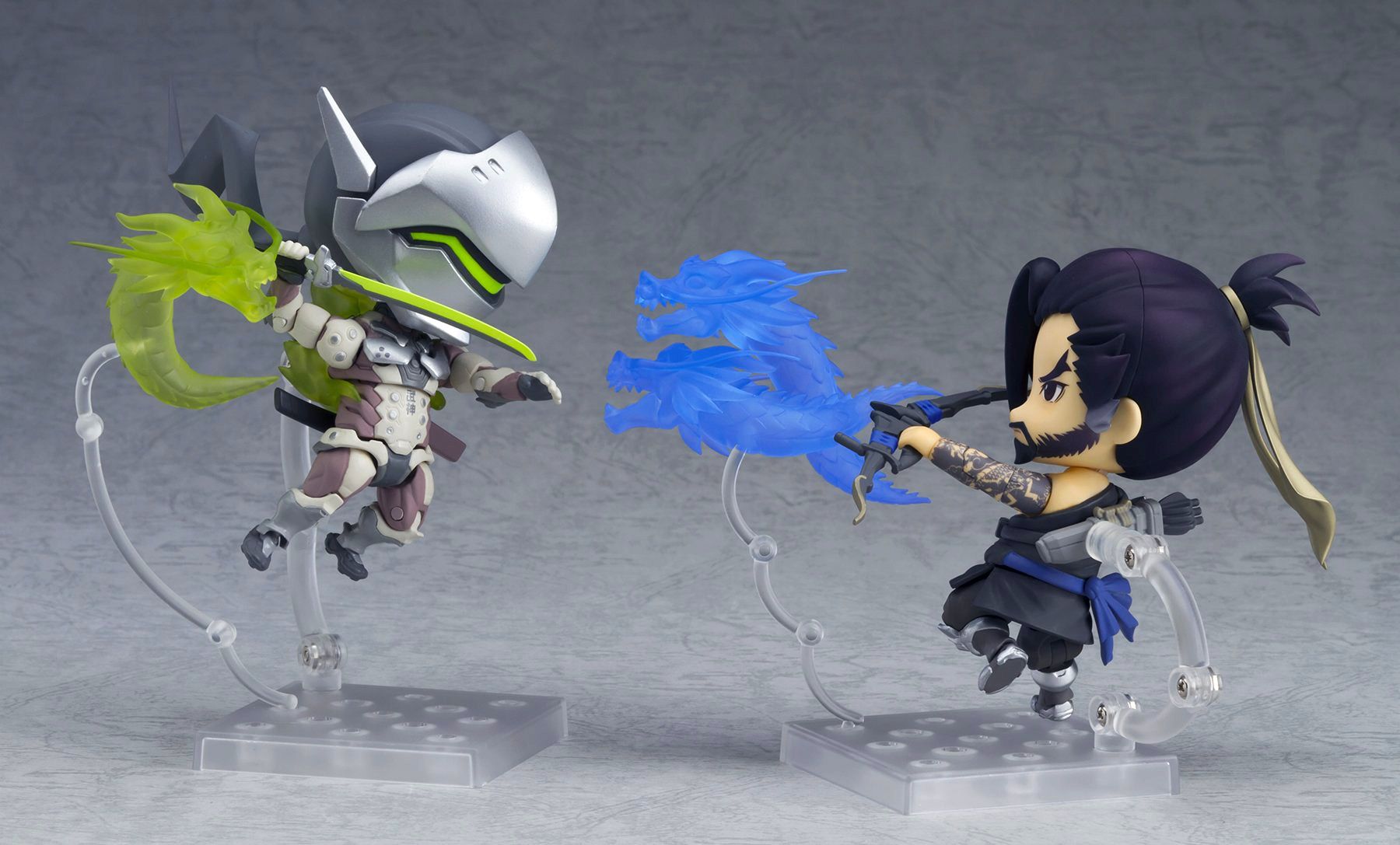 特撮 Hanzo and Genji OVERWATCH Together Action Figure Barbecue: Action Figure Review: Genji and