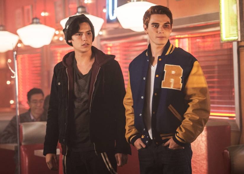 Archie and Jughead in Riverdale